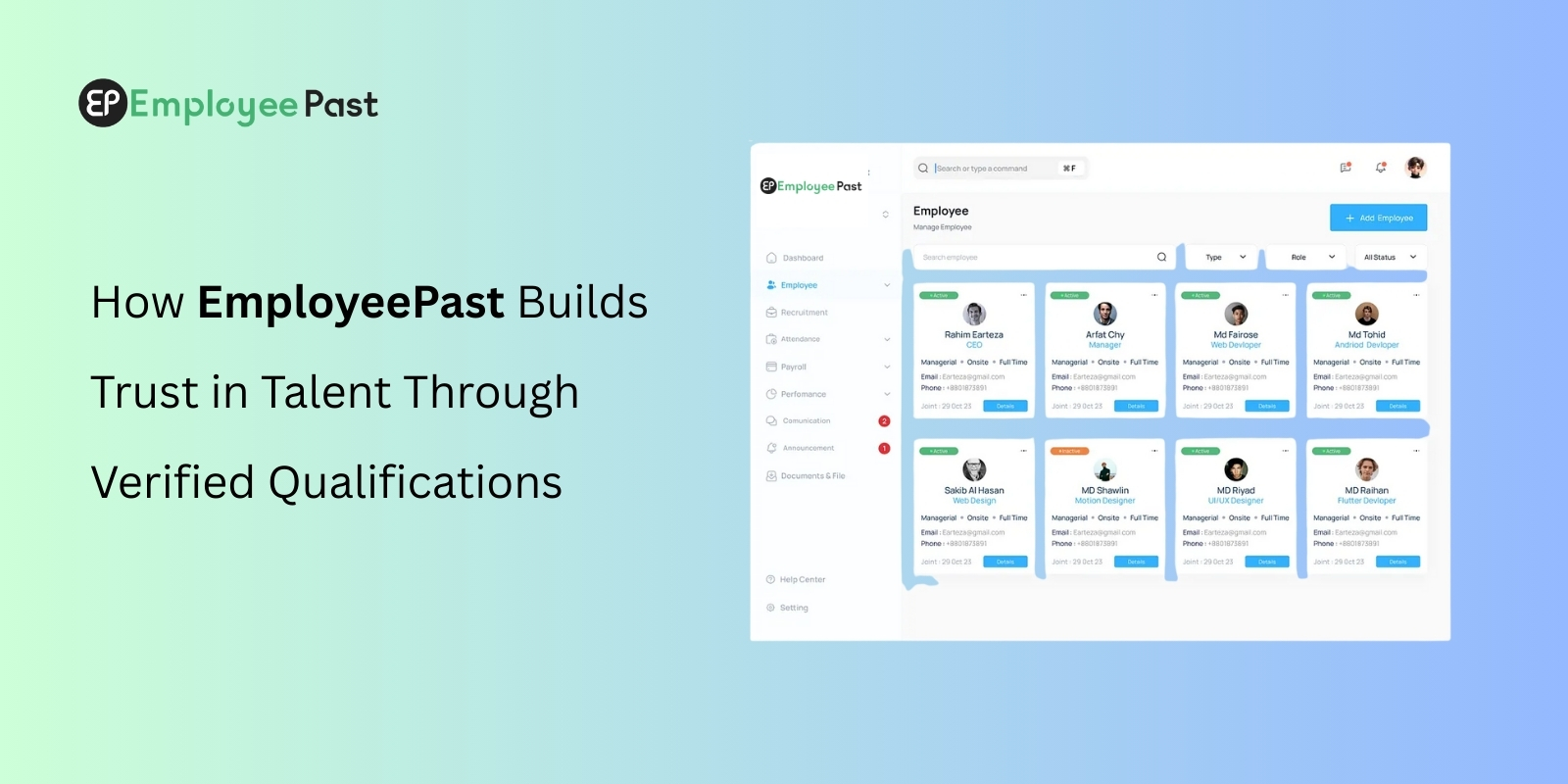 How EmployeePast Builds Trust in Talent Through Verified Qualifications